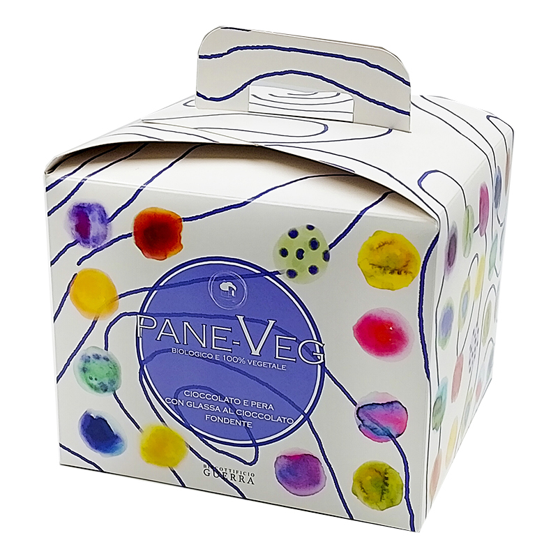 Pane-veg al cioccolato e pera bio 550gr