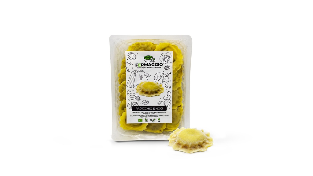 Ravioli Fermaggio®, radicchio e noci 250g Bio