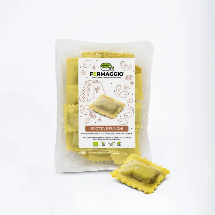 Ravioli Fermaggio®, Ecotta e funghi 250g Bio 