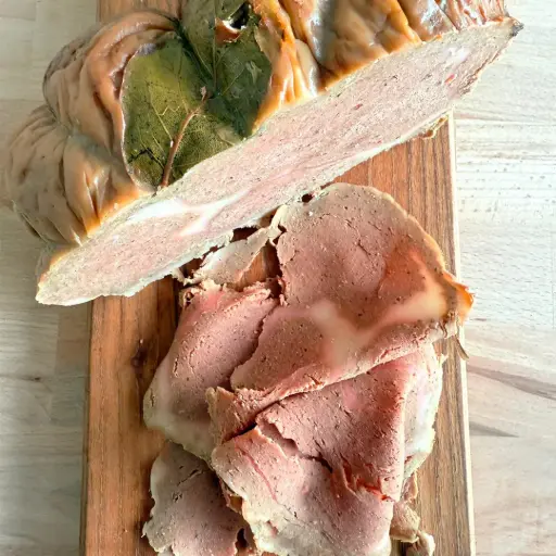 GranFetta vegetale - "Cotto" affumicato alle erbe Bio 