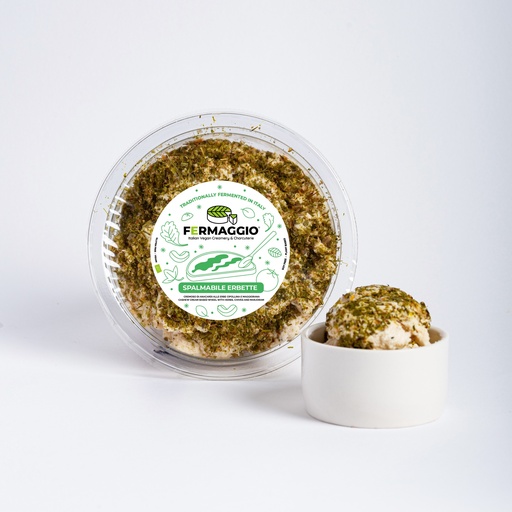 [22] Cashew Cream with Chives and Marjoram Bio180g - Fermaggio®
