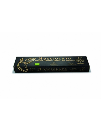 Torrone Nocciolato al Cioccolato 200g - Cacao Crudo